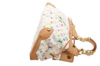 0139. Louis Vuitton Ursula White Multicolour, Gold Hardware11