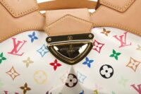 0139. Louis Vuitton Ursula White Multicolour, Gold Hardware12