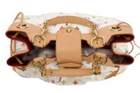 0139. Louis Vuitton Ursula White Multicolour, Gold Hardware16