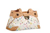 0139. Louis Vuitton Ursula White Multicolour, Gold Hardware2