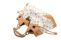 0139. Louis Vuitton Ursula White Multicolour, Gold Hardware6