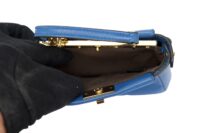 0144. Fendi Navy Blue Peekaboo Mini Bag, Gold Hardware15