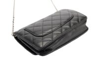 0152. Chanel Classic Wallet on Chain, Lambskin Leather, Silver Hardware11