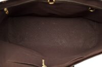 0157. Louis Vuitton Wilshire GM Tote Bag, Burgundy Patent Leather, Gold Hardware14