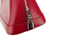 0160. Louis Vuitton Fushcia Alma PM, Epi Leather, Silver Hardware16