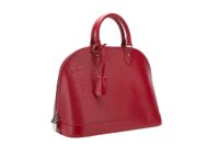 0160. Louis Vuitton Fushcia Alma PM, Epi Leather, Silver Hardware2