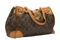 0165. Louis Vuitton Vintage Etoile Shopper Tote, Gold Hardware2