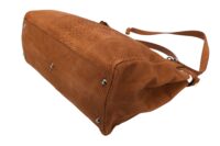 0167. Fendi, Cinnamon Brown Python Peekaboo, Top Handle, Gold Hardware11