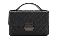 102. Chanel Heritage Small Flap, Goat Leather, Ruthenium Hardware1