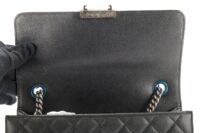 102. Chanel Heritage Small Flap, Goat Leather, Ruthenium Hardware13