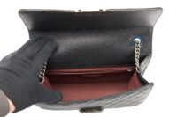 102. Chanel Heritage Small Flap, Goat Leather, Ruthenium Hardware15