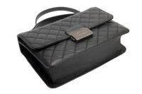 102. Chanel Heritage Small Flap, Goat Leather, Ruthenium Hardware7