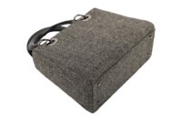 111. Lady Dior Medium, Grey Tweed, Silver Hardware11