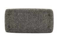 111. Lady Dior Medium, Grey Tweed, Silver Hardware8