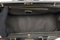 117. Louis Vuitton Black Leather Suhali Tote Bag, Gold Hardware16