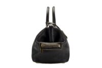 117. Louis Vuitton Black Leather Suhali Tote Bag, Gold Hardware4