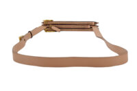118. Dior Saddle Trio Crossbody Bag, Pink Leather, Gold Hardware19