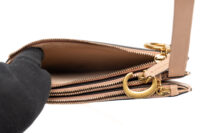 118. Dior Saddle Trio Crossbody Bag, Pink Leather, Gold Hardware25
