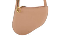118. Dior Saddle Trio Crossbody Bag, Pink Leather, Gold Hardware7