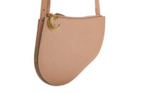 118. Dior Saddle Trio Crossbody Bag, Pink Leather, Gold Hardware8