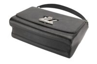 121. Louis Vuitton Twist MM Bag, Black Epi Leather, Silver Hardware11
