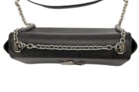 121. Louis Vuitton Twist MM Bag, Black Epi Leather, Silver Hardware23