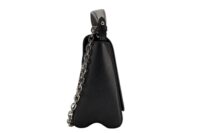 121. Louis Vuitton Twist MM Bag, Black Epi Leather, Silver Hardware6