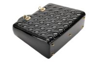 122. Lady Dior, Black Patent Leather, Large, Gold Hardware12