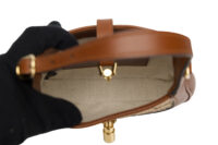 125. Gucci Jackie 1961 Mini Shoulder Bag, Swarovski Edition, Gold Hardware