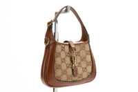 125. Gucci Jackie 1961 Mini Shoulder Bag, Swarovski Edition, Gold Hardware