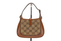 125. Gucci Jackie 1961 Mini Shoulder Bag, Swarovski Edition, Gold Hardware