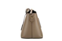 128. Fendi By The Way Tote Bag, Python Print Logo, Gold Hardware3