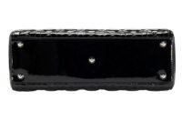 130. Lady Dior, Black Patent Leather, Large, Silver Hardware6