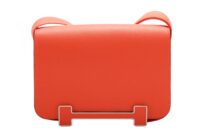134. Hermes Geta Bag, Red, Palladium Hardware1