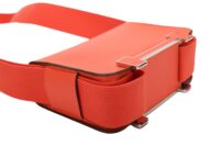 134. Hermes Geta Bag, Red, Palladium Hardware11