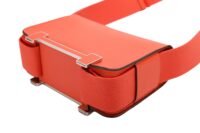134. Hermes Geta Bag, Red, Palladium Hardware12