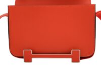 134. Hermes Geta Bag, Red, Palladium Hardware13