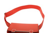 134. Hermes Geta Bag, Red, Palladium Hardware17