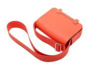 134. Hermes Geta Bag, Red, Palladium Hardware7