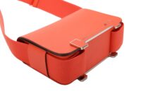 134. Hermes Geta Bag, Red, Palladium Hardware9