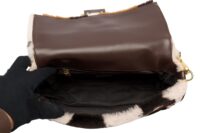 89. Fendi Baguette, Mongolian Lamb, Brown:Pink, Gold Hardware11