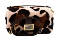 89. Fendi Baguette, Mongolian Lamb, Brown:Pink, Gold Hardware13