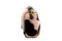 89. Fendi Baguette, Mongolian Lamb, Brown:Pink, Gold Hardware5