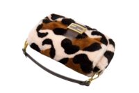 89. Fendi Baguette, Mongolian Lamb, Brown:Pink, Gold Hardware6