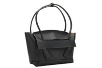 95. Bottega Veneta Arco Tote, Black, Leather, Gold Hardware2