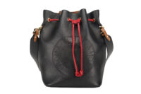 0174. Fendi Mon Tresor Bucket Bag, Gold Hardware1