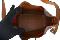 0174. Fendi Mon Tresor Bucket Bag, Gold Hardware10