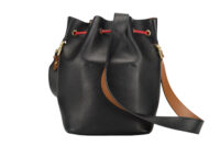 0174. Fendi Mon Tresor Bucket Bag, Gold Hardware4