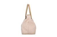 0175. Gucci Pink Canvas Tote, Silver Hardware3