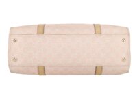 0175. Gucci Pink Canvas Tote, Silver Hardware6